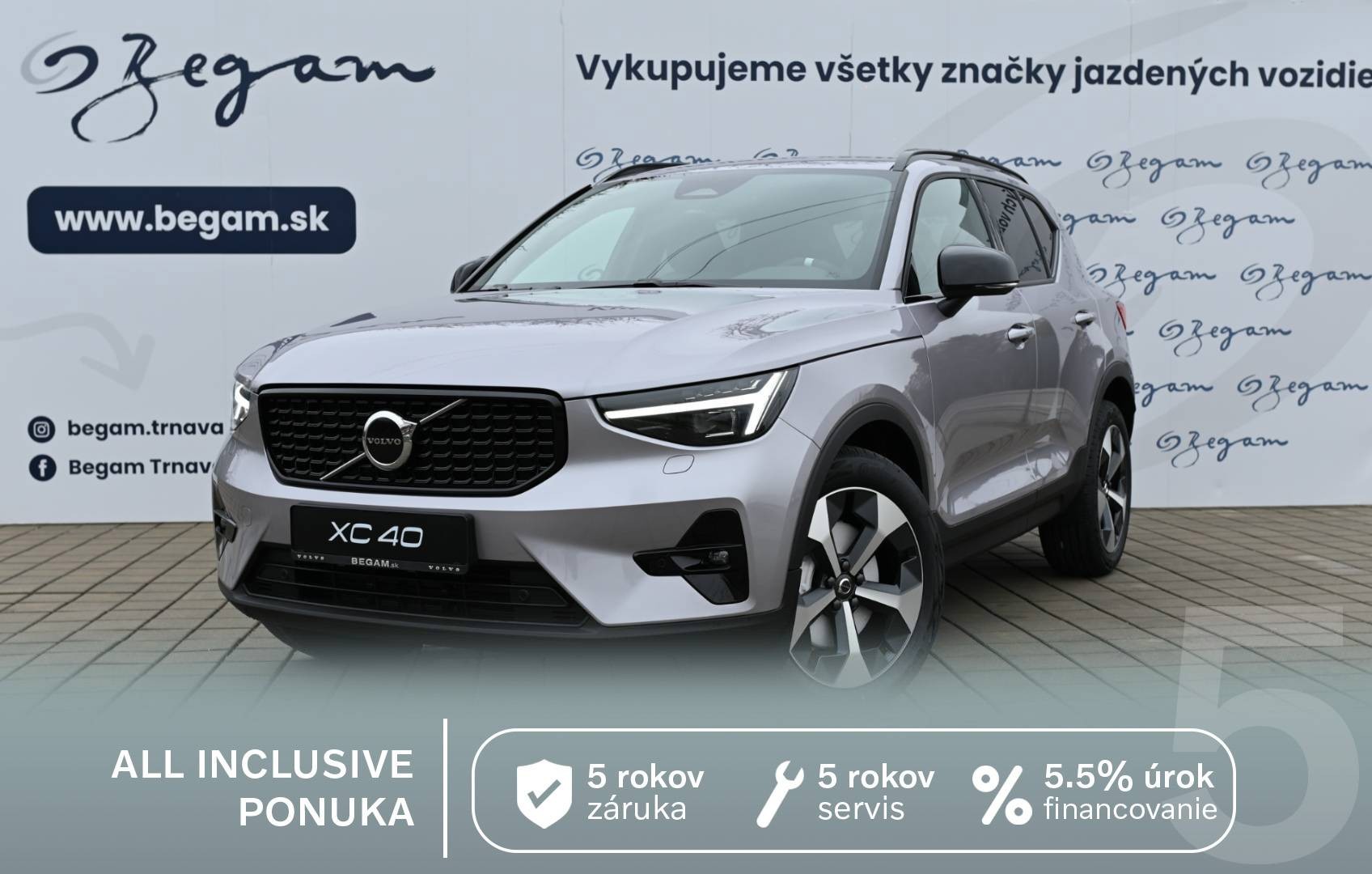 Volvo XC40 B3 (P) PLUS DARK